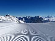 Very good slope grooming