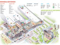 Trail map SnowWorld Zoetermeer