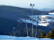 Night skiing resort Predigtstuhl