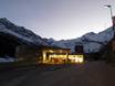 Saas Valley (Saastal): access to ski resorts and parking at ski resorts – Access, Parking Saas-Fee