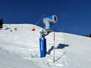 High-performance snow cannon in the SkiWelt Wilder Kaiser-Brixental