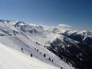 View from Thyon towards Siviez