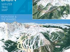 Trail map Arapahoe Basin