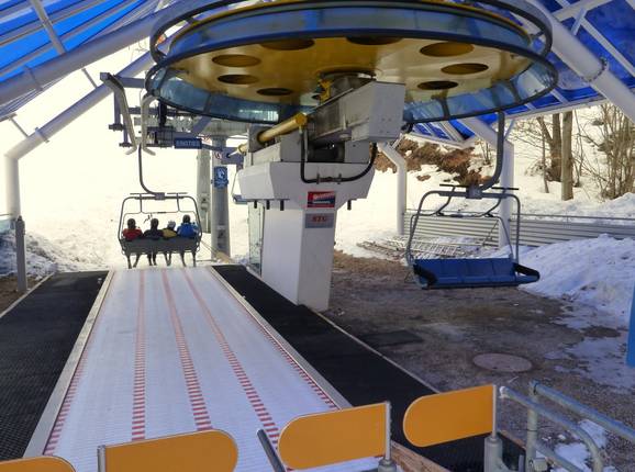 Sportbahn Blauer Blitz - 4pers. Chairlift (fixed-grip)