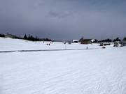 Practice area with conveyor belt