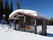 Well-maintained sanitary facilities in the ski area
