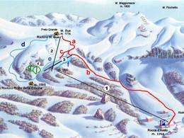 Trail map Monte Bue – Santo Stefano d'Aveto