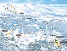 Trail map Edsåsdalen