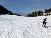Intermediate slope at the Südhang lift
