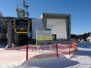 Signage at the Seealpe station