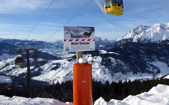 Hochkönig: environmental friendliness of the ski resorts – Environmental friendliness Hochkönig – Maria Alm/Dienten/Mühlbach