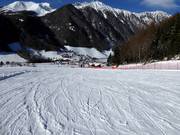 Practice area in Vals at the Schilling gondola lift