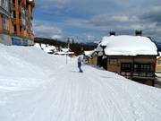 Easy slopes lead to all accommodations