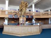 Bar in the mountain restaurant Gadein