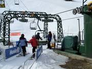 Assistance when boarding the chairlift