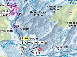 Ski resort Wilern (Binn)