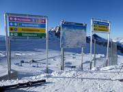 Signage at Kitzsteinhorn