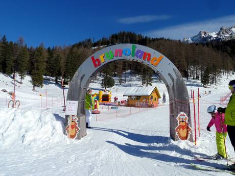 Family ski resorts Fiemme Mountains – Families and children Latemar – Obereggen/Pampeago/Predazzo