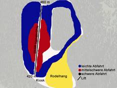 Trail map Hanslmühle – Mauern
