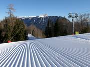Very well-groomed slopes at Götschen