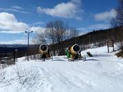 Snow cannons in Tärnaby