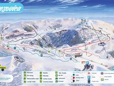 Trail map Brezovica