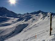 Sunshine and powder snow in Les Arcs