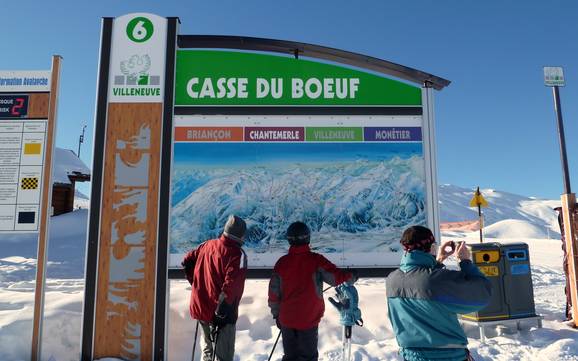 Vallée de la Guisane: orientation within ski resorts – Orientation Serre Chevalier – Briançon/Chantemerle/Villeneuve-la-Salle/Le Monêtier-les-Bains