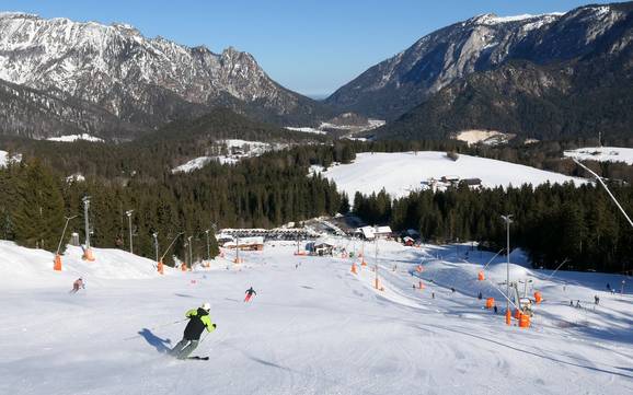 Skiing near Bischofswiesen