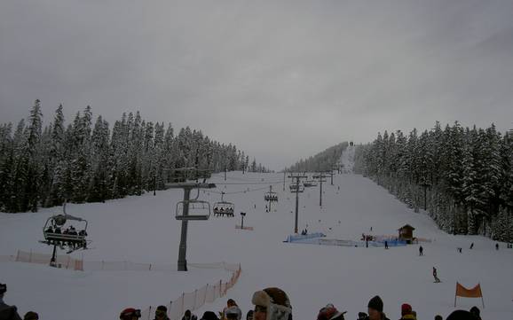 Skiing near Crescent