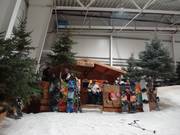 Tom's Hut in the ski hall
