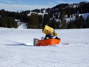 High-performance snow cannons in Wildhaus