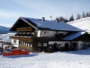 Jocher Inn in the middle of the ski area