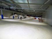 The left main slope from the top