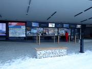 Well-maintained ticket area in Viehhofen