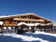 Schatzbergalm in the heart of the ski area