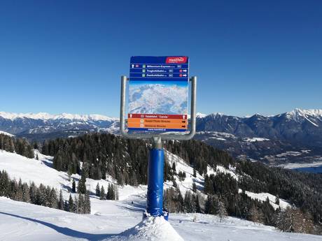Upper Carinthia (Oberkärnten): orientation within ski resorts – Orientation Nassfeld – Hermagor