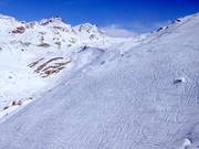 Freeride slopes at Hohtälli