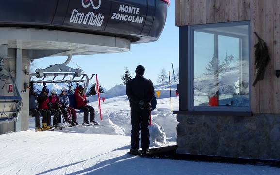 Southern Carnic Alps: Ski resort friendliness – Friendliness Zoncolan – Ravascletto/Sutrio