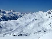 View of the slopes at the Kringsalmbahn