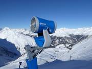 Snowmaking at the Leppleskofelbahn