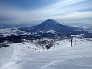View from the highest point in the ski area