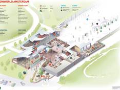 Trail map SnowWorld Amsterdam