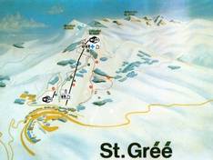 Trail map St. Gréé