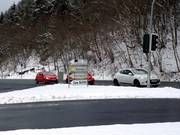 Good signage on the road between the motorway exit and Burbach