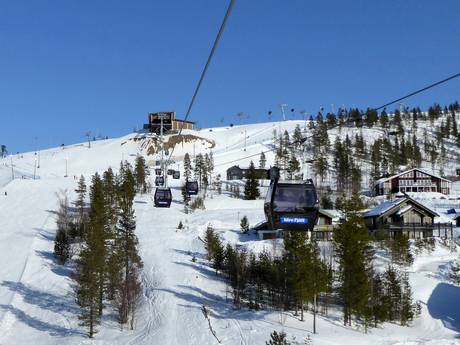 Central Sweden: best ski lifts – Lifts/cable cars Idre Fjäll