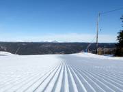 Perfect slope grooming in Nesfjellet