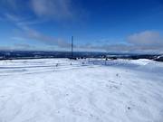 View from the summit over the Idre Fjäll ski area