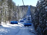 Scheiblberg-Express - 6pers. High speed chairlift (detachable) with bubble and seat heating