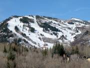 View of the Buttermilk Mountain ski resort